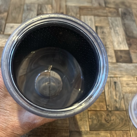 Starbucks 24 Oz Holiday 2017 Silver Sequins Cold Tumbler - Picture 8 of 9